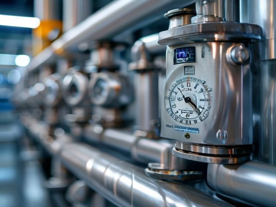 Industrial pressure gauge